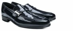 Ostend - Elevator Loafers In Varnish Leather Up To 2.6 Inches