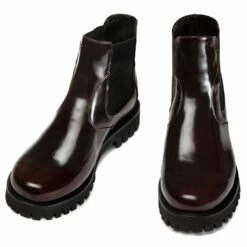 Nagoya - Elevator Boots In Full Grain Leather From 2.4 To 4 Inches