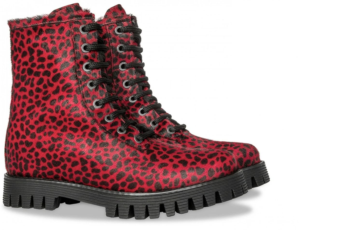 Red Panther - Elevator Boots In Full Grain Leather From 2.4 To 4 Inches 3 Red Panther - Elevator Boots In Full Grain Leather From 2.4 To 4 Inches