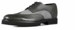 Ticino - Elevator Shoes In Leather/fabric Mix From 2.4 To 3.1 Inches -Deals Guidomaggi Store scarpe rialzate 3 1 13