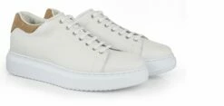 Berkeley - Elevator Sneakers In Mix Of Leathers From 2.4 To 3.1 Inches