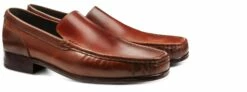 Rocca - Elevator Loafers In Shell Cordovan Leather Up To 2.4 Inches