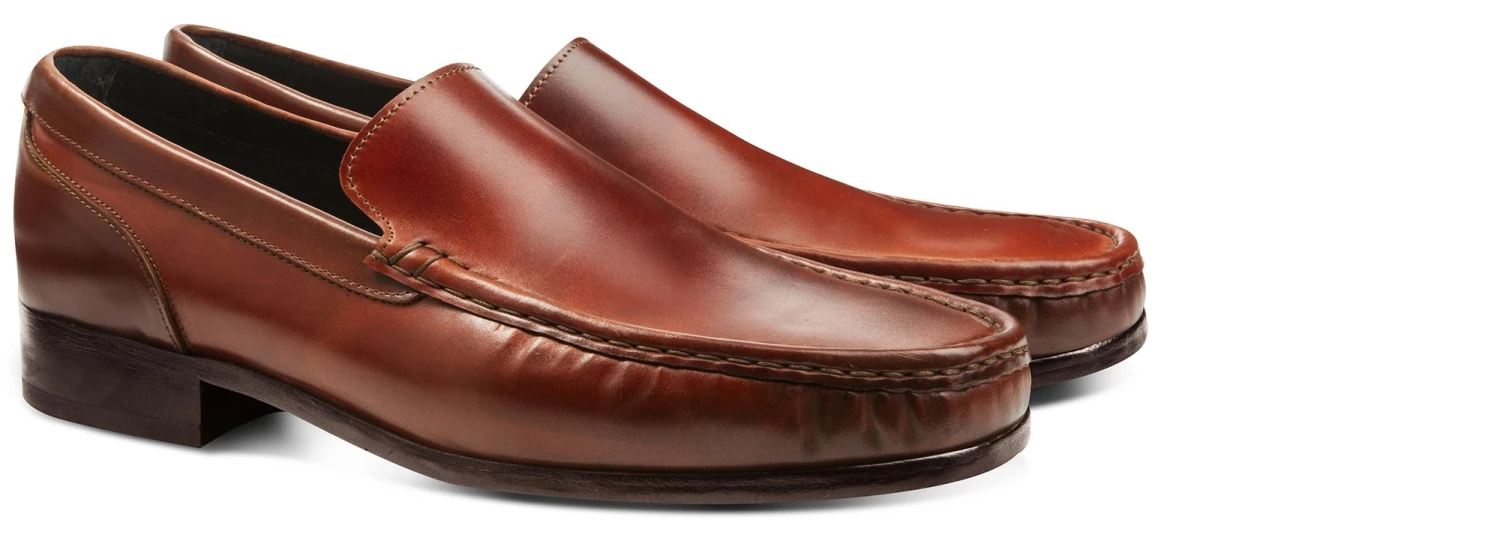 Rocca - Elevator Loafers In Shell Cordovan Leather Up To 2.4 Inches 3 Rocca - Elevator Loafers In Shell Cordovan Leather Up To 2.4 Inches