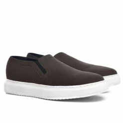 Lerici - Elevator Slip-Ons In Fabric Up To 2.6 Inches -Deals Guidomaggi Store shoes that make you taller 109