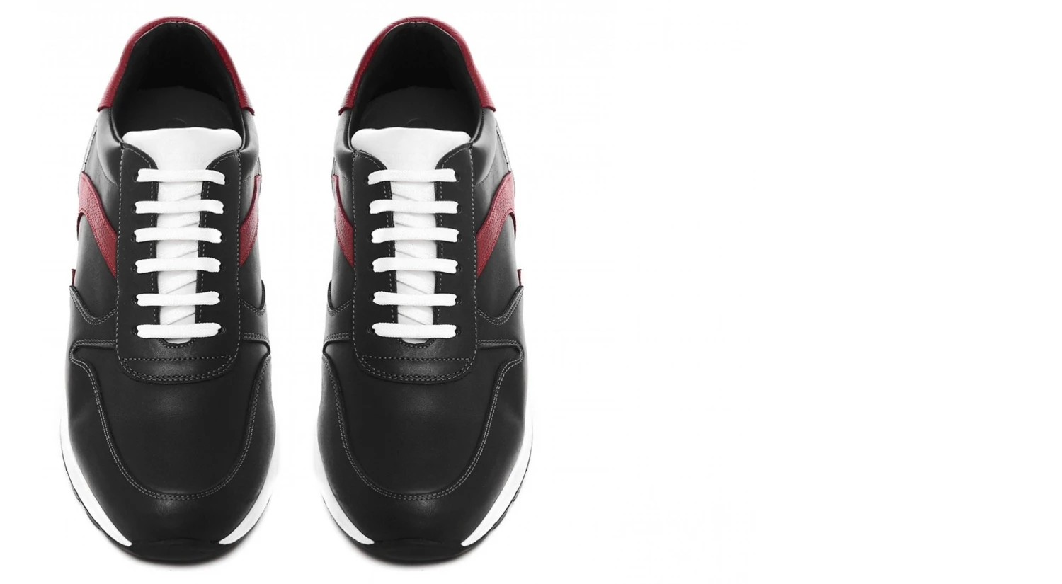 Fort Worth - Elevator Sneakers In Full Grain Leather From 2.4 To 3.1 Inches 6 Fort Worth - Elevator Sneakers In Full Grain Leather From 2.4 To 3.1 Inches - Image 4