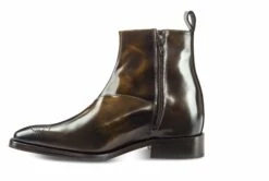 Arles - Elevator Boots In Brushed Leather From 2.4 To 4 Inches -Deals Guidomaggi Store shoes that make you taller 268