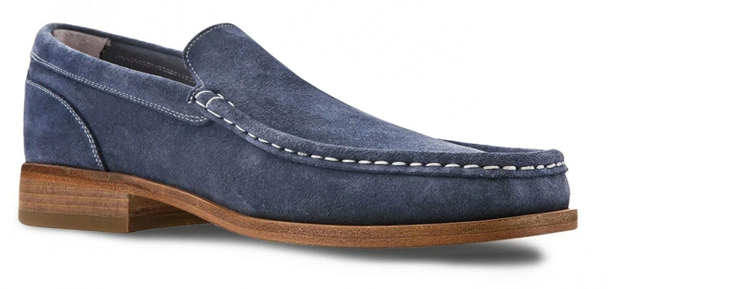 Seville - Elevator Loafers In Suede Leather Up To 2.6 Inches 4 Seville - Elevator Loafers In Suede Leather Up To 2.6 Inches - Image 2