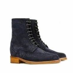 Argo - Elevator Boots In Suede Leather From 2.4 To 4 Inches -Deals Guidomaggi Store shoes that make you taller 2 48