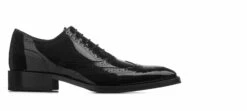 Black Lake - Elevator Dress Shoes In Varnish Leather From 2.4 To 3.1 Inches -Deals Guidomaggi Store shoes that make you taller 319 1