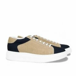 Milos - ELEVATOR SNEAKERS IN FABRIC FROM 2.4 TO 3.1 INCHES -Deals Guidomaggi Store shoes that make you taller 37