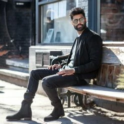 Chelsea - Elevator Boots In Suede Leather From 2.4 To 3.1 Inches 25 Chelsea - Elevator Boots In Suede Leather From 2.4 To 3.1 Inches -Deals Guidomaggi Store shoes that make you taller 3 19