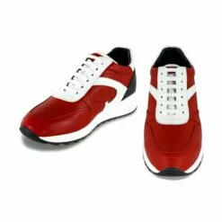 Brest - Elevator Sneakers In Mix Of Leathers From 2.4 To 3.1 Inches