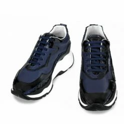 Giant Viper - Elevator Sneakers In Mix Of Leathers From 2.4 To 4.3 Inches