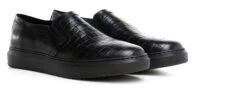 Gibraltar - Elevator Slip-Ons In Full Grain Leather Up To 6 Cm