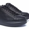 Salento - Elevator Sneakers In Full Grain Leather From 2.4 To 3.1 Inches -Deals Guidomaggi Store sneaker con rialzo gm 1 1