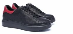 Salento - Elevator Sneakers In Full Grain Leather From 2.4 To 3.1 Inches