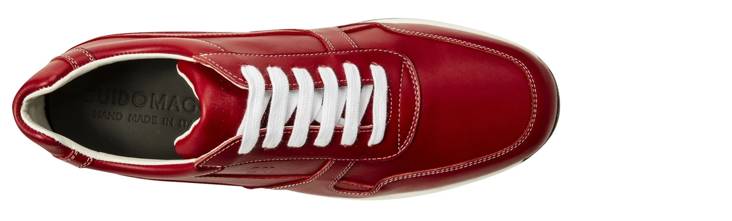 Amsterdam - Elevator Sneakers In Full Grain Leather From 2.4 To 4 Inches 6 Amsterdam - Elevator Sneakers In Full Grain Leather From 2.4 To 4 Inches - Image 4