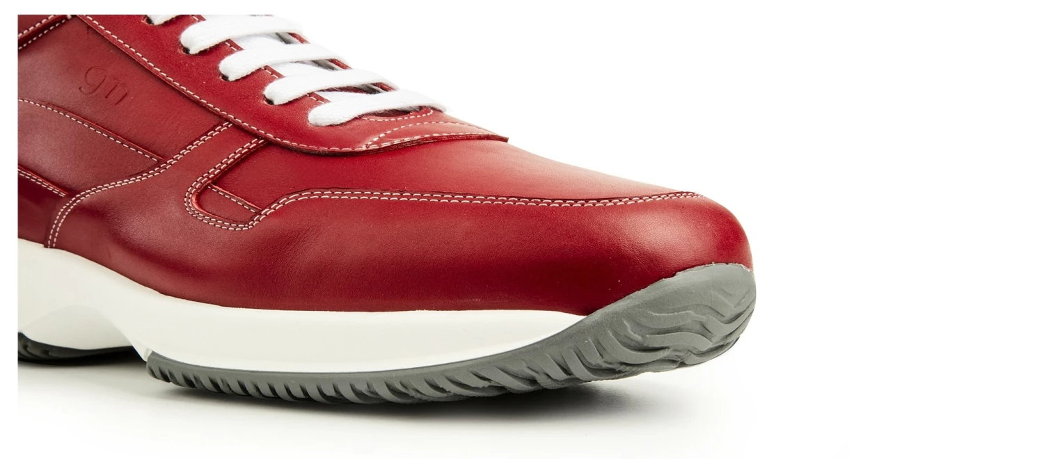 Amsterdam - Elevator Sneakers In Full Grain Leather From 2.4 To 4 Inches 7 Amsterdam - Elevator Sneakers In Full Grain Leather From 2.4 To 4 Inches - Image 5