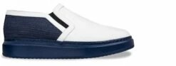 Israel - ELEVATOR SLIP-ONS IN Leather/FABRIC UP TO 2.4 INCHES -Deals Guidomaggi Store sneakers rialzanti 2 1 8
