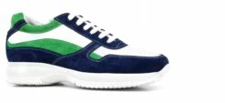Formentera - Elevator Sneakers In Leather/fabric Mix From 2.4 To 4 Inches -Deals Guidomaggi Store sneakers rialzate 2 1 2