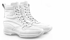 Sochi W - Elevator Sneakers In Full Grain Leather From 2.4 To 4 Inches