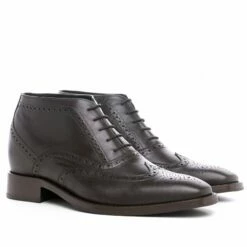 Spoleto - Elevator Boots In Full Grain Leather From 2.4 To 3.1 Inches -Deals Guidomaggi Store spoleto bespoke elevator shoes