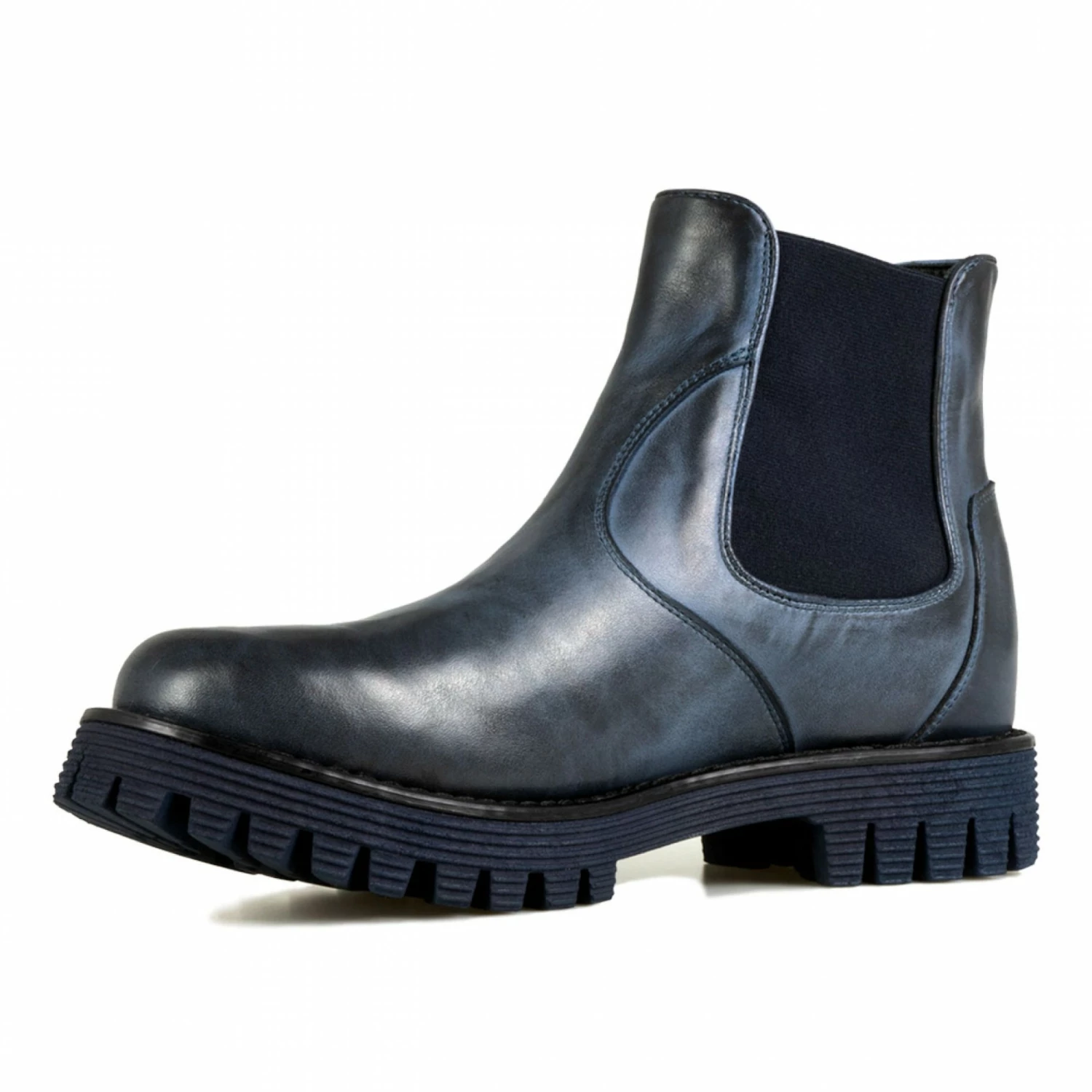 Bastogne - Elevator Boots In Full Grain Leather From 2.4 To 4 Inches 5 Bastogne - Elevator Boots In Full Grain Leather From 2.4 To 4 Inches - Image 3