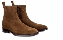 Arlington - Elevator Boots In Suede Leather From 2.4 To 4 Inches