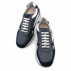 Sydney - Elevator Sneakers In Mix Of Leathers From 2.4 To 4 Inches -Deals Guidomaggi Store sydney elevator sneakers