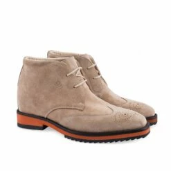 Cyprus - Elevator Boots In Suede Leather From 2.4 To 3.1 Inches -Deals Guidomaggi Store tall men elevator shoes cyprus9