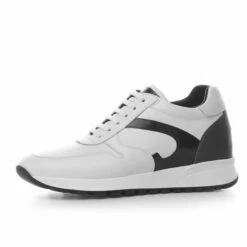 Dakota - Elevator Sneakers In Mix Of Leathers From 2.4 To 3.1 Inches -Deals Guidomaggi Store tall men shoe dakota