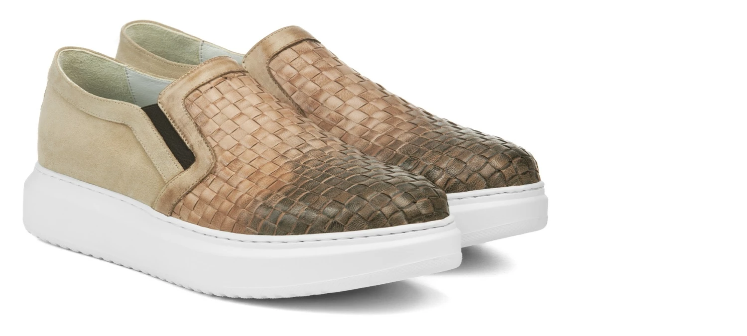 Agra - Elevator Slip-Ons In Mix Of Leathers Up To 2.6 Inches 5 Agra - Elevator Slip-Ons In Mix Of Leathers Up To 2.6 Inches - Image 3