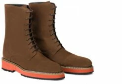 Virginia - Elevator Boots In Suede Leather From 4 To 6 Inches