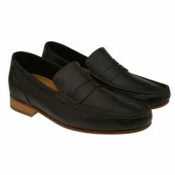 Silver Lake - Elevator Loafers In Full Grain Leather Up To 2.6 Inches -Deals Guidomaggi Store tall men shoes