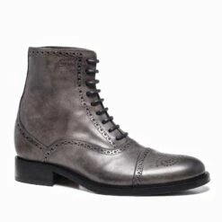 Brickell - Elevator Boots In Full Grain Leather From 2.4 To 4 Inches 8 Brickell - Elevator Boots In Full Grain Leather From 2.4 To 4 Inches -Deals Guidomaggi Store tall men shoes brickell3