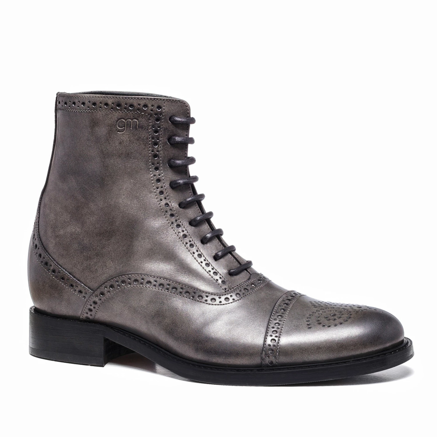 Brickell - Elevator Boots In Full Grain Leather From 2.4 To 4 Inches 4 Brickell - Elevator Boots In Full Grain Leather From 2.4 To 4 Inches - Image 2