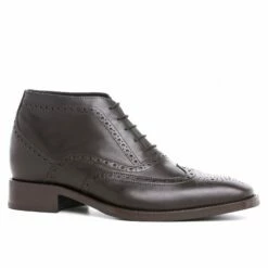 Spoleto - Elevator Boots In Full Grain Leather From 2.4 To 3.1 Inches