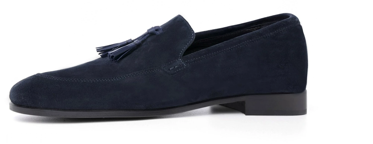 Borgo Egnazia - Elevator Loafers In Suede Leather Up To 2.6 Inches 5 Borgo Egnazia - Elevator Loafers In Suede Leather Up To 2.6 Inches - Image 3