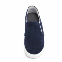 Heraklion - Elevator Slip-Ons In Suede Leather Up To 2.6 Inches -Deals Guidomaggi Store tall men slip on shoes