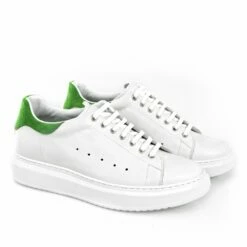 Shamrock - Elevator Sneakers In Full Grain Leather From 2.4 To 3.1 Inches 10 Shamrock - Elevator Sneakers In Full Grain Leather From 2.4 To 3.1 Inches -Deals Guidomaggi Store tall shoes for men shamrock4