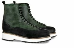 Buenaventura - Elevator Boots In Full Grain Leather From 4 To 6 Inches