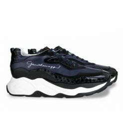 Giant Viper - Elevator Sneakers In Mix Of Leathers From 2.4 To 4.3 Inches -Deals Guidomaggi Store tall shoes 12