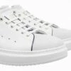 Zante - Elevator Sneakers In Mix Of Leathers From 2.4 To 3.1 Inches -Deals Guidomaggi Store tall shoes 1 1 4