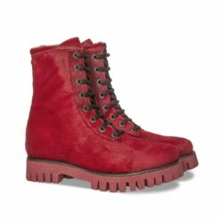 Red Fox - Elevator Boots In Pony Skin Leather From 2.4 To 3.1 Inches -Deals Guidomaggi Store tall shoes 24