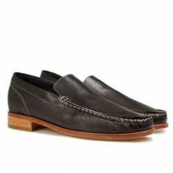 Tangier - Elevator Loafers In Full Grain Leather Up To 2.6 Inches -Deals Guidomaggi Store tall shoes for men 1