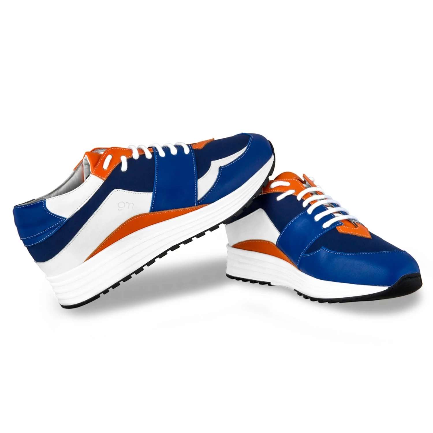 Varenne Sport - Elevator Sneakers In Mix Of Leathers From 2.4 To 3.1 Inches 8 Varenne Sport - Elevator Sneakers In Mix Of Leathers From 2.4 To 3.1 Inches - Image 6