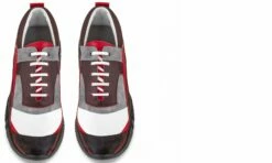 Gangnam - Elevator Sneakers In Mix Of Leathers From 2.4 To 3.1 Inches -Deals Guidomaggi Store tall shoes for men 32