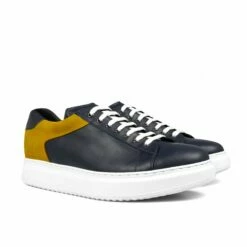 Las Palmas - Elevator Sneakers In Mix Of Leathers From 2.4 To 3.1 Inches 12 Las Palmas - Elevator Sneakers In Mix Of Leathers From 2.4 To 3.1 Inches -Deals Guidomaggi Store tall shoes for men 7 2