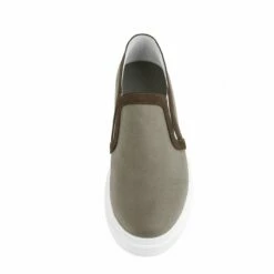 Alghero - Elevator Slip-Ons In Leather/fabric Mix Up To 6 Cm -Deals Guidomaggi Store taller shoes alghero