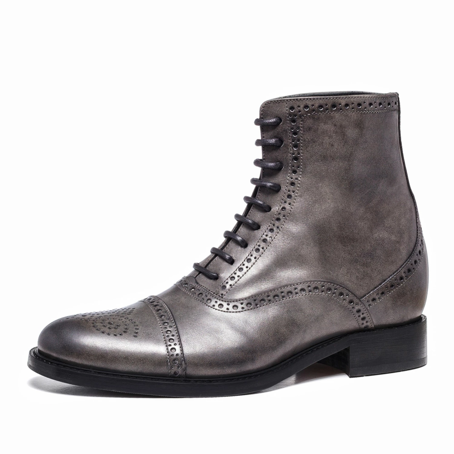 Brickell - Elevator Boots In Full Grain Leather From 2.4 To 4 Inches 5 Brickell - Elevator Boots In Full Grain Leather From 2.4 To 4 Inches - Image 3